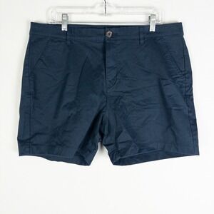 Chubbies Originals Chino Shorts Mens 38 Navy Blue 5.5" Inseam Coastal Preppy